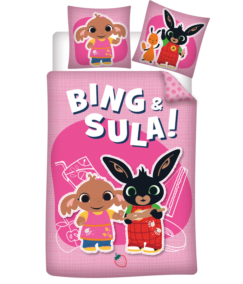 Bing Sula bērnu gultasveļas komplekts 100–135 cm, 40–60 cm
