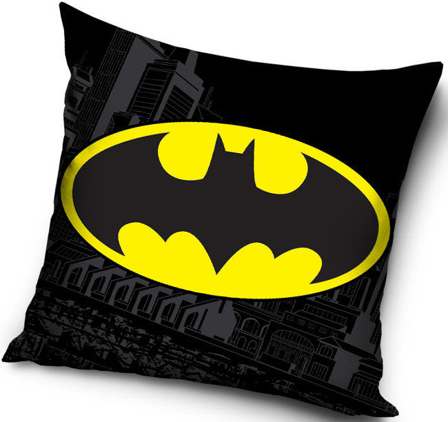 Batman tumšā samta spilvena pārvalks 40x40 cm