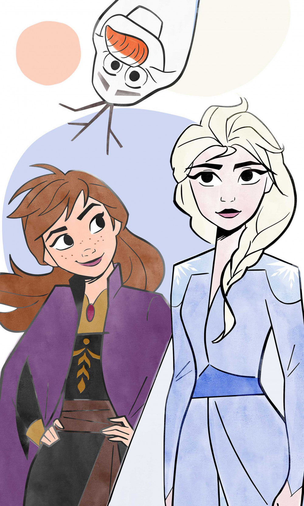 Disney Frozen ģimenes roku dvielis, sejas dvielis, 30x50cm