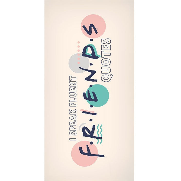 Friends Quotes vannas dvielis, pludmales dvielis 70x140cm