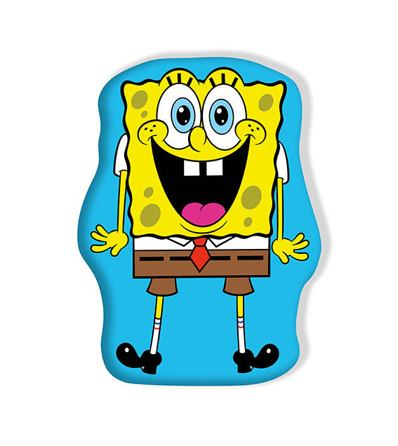 Dekoratīvais spilvens "SpongeBob Surprise" 38x28 cm, velūrs