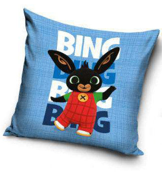 Bing zila spilvendrāna 40x40 cm