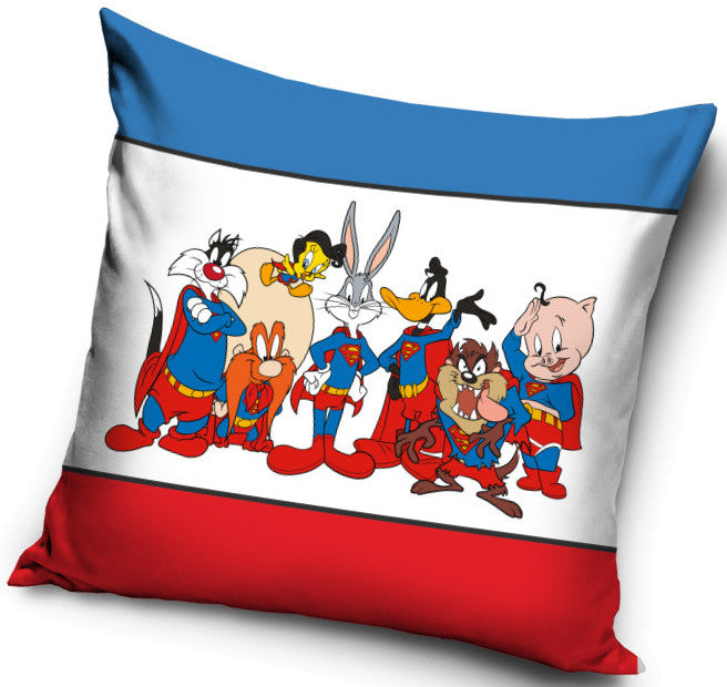 Looney Tunes supervaroņa spilvendrāna 40x40 cm