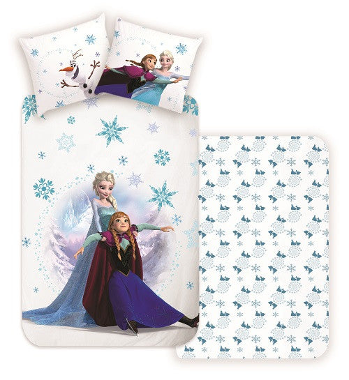 Disney Frozen sniega gultasveļas komplekts 140–200 cm, 70 x 90 cm