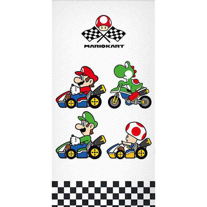 Super Mario Grand Prix vannas dvielis, pludmales dvielis 70x140cm