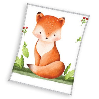 Fox Rusty koraļļu flīsa polārā sega 110x140cm