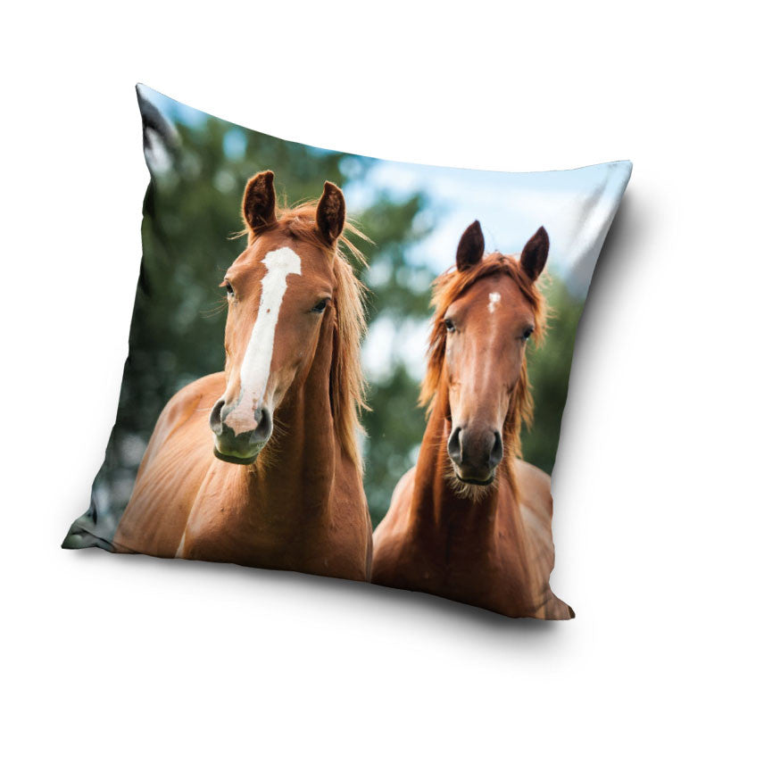 Zirgu harmonijas spilvena pārvalks 40x40 cm
