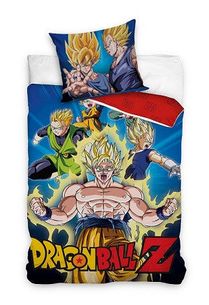 Dragon Ball Force gultasveļas komplekts 140–200 cm, 70 x 90 cm