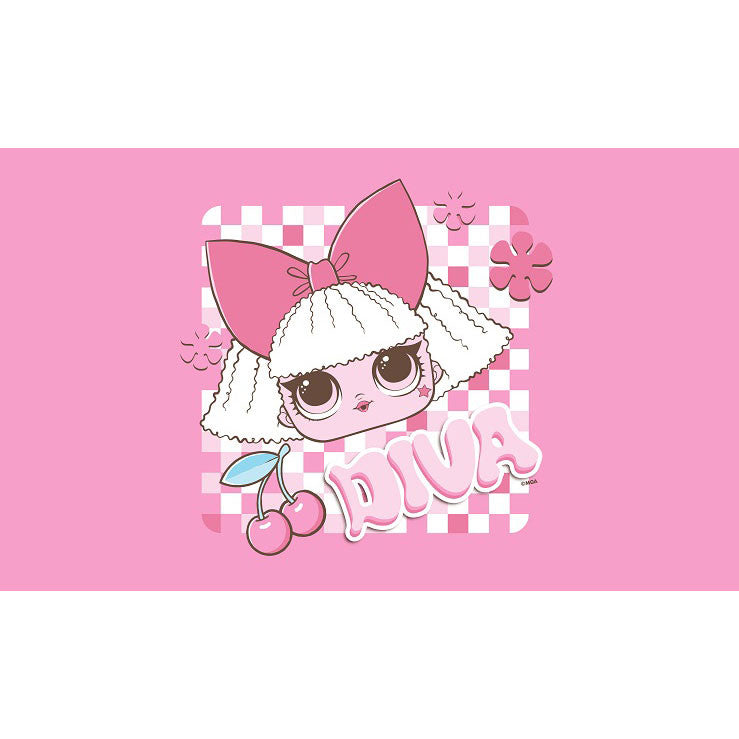 LOL Surprise Diva dvielis rokām, sejai, dvielis 30x50 cm