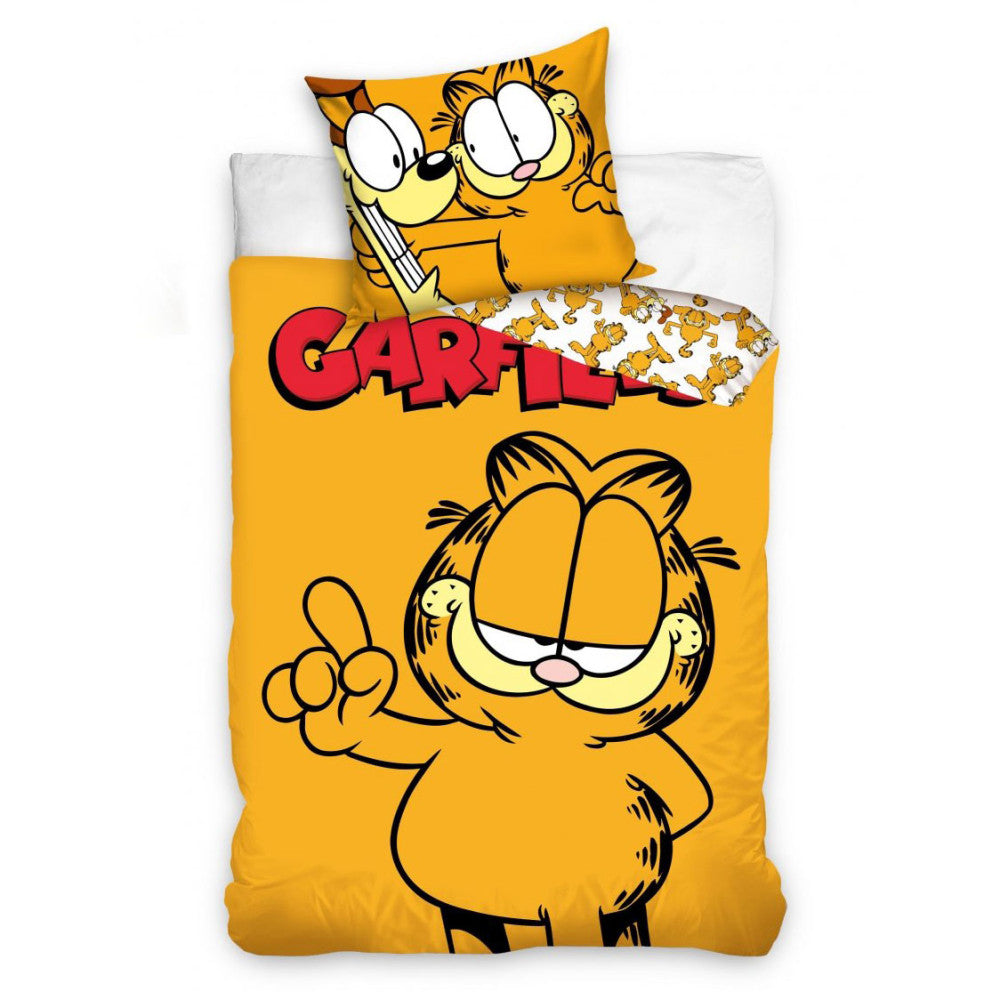 Garfield & Odie gultasveļas komplekts 140√ó200cm, 70√ó90cm