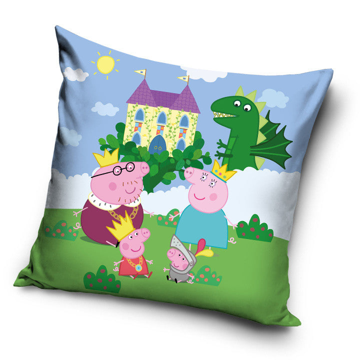 Peppa Pig stāstnieka spilvena pārvalks 40x40 cm