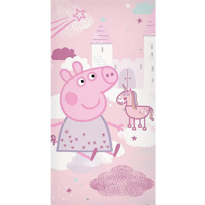 Peppa Pig Dreamland vannas dvielis, pludmales dvielis 70x140cm
