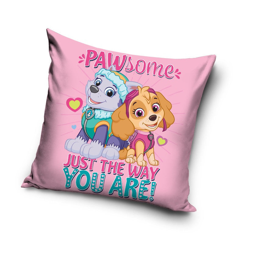 Ķepu patruļas dekoratīvais spilvens Paw Patrol Pawsome 40x40 cm