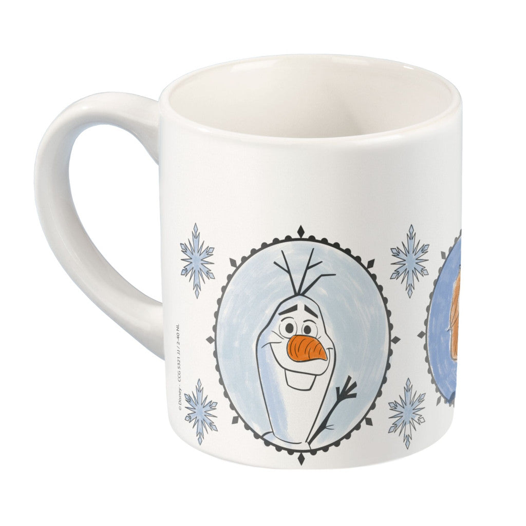 Disney Frozen Destiny krāsojama porcelāna krūze 235 ml dāvanu kastīte