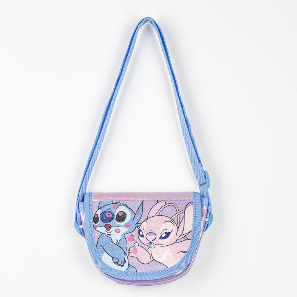 Disney Lilo un Stitch skūpsts plecu soma, soma pāri plecam