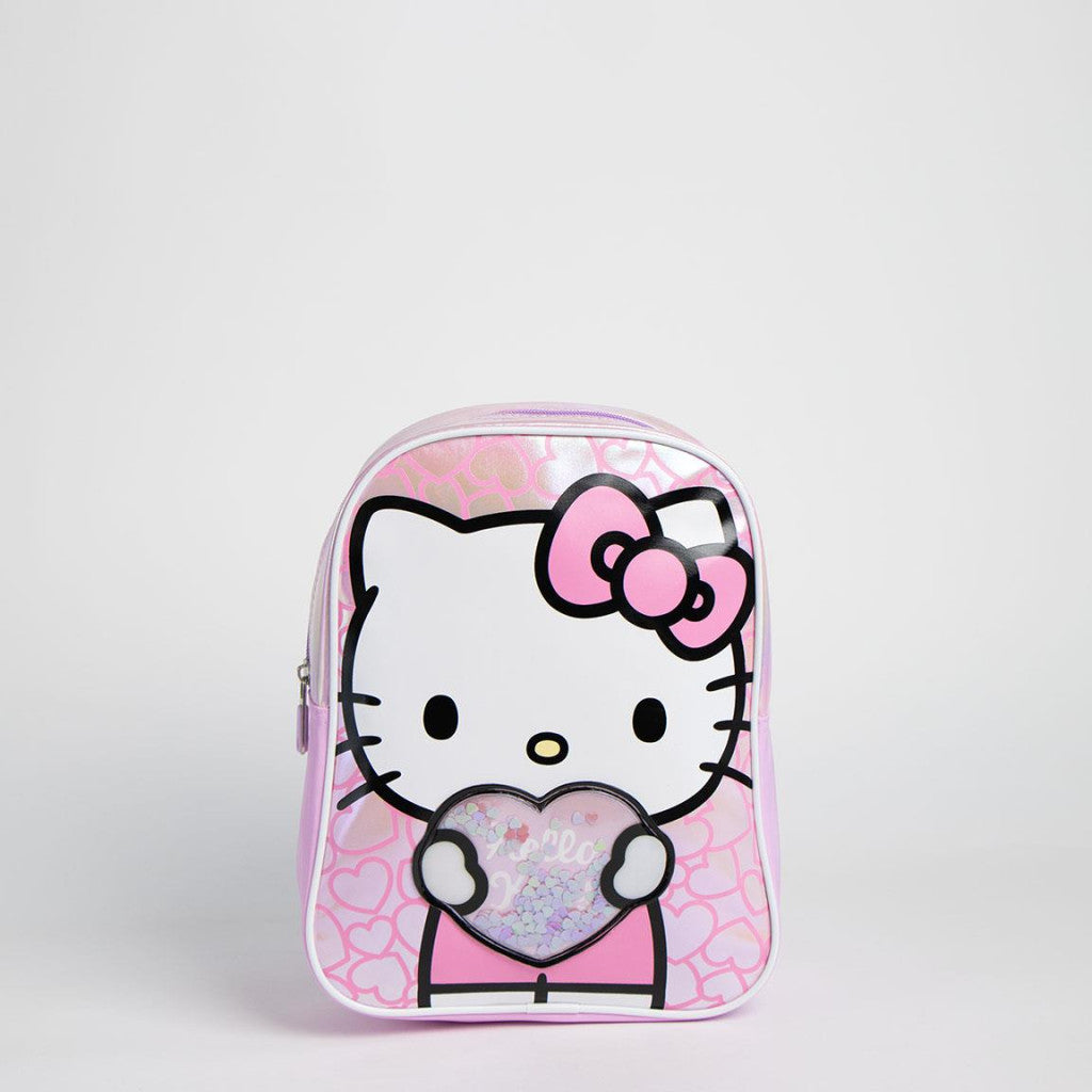 Hello Kitty sirds formas hologrāfiska mugursoma, soma 32 cm
