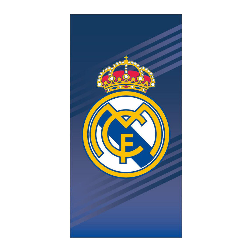 Real Madrid Crown vannas dvielis, pludmales dvielis 70x140cm (ātri žūstošs)