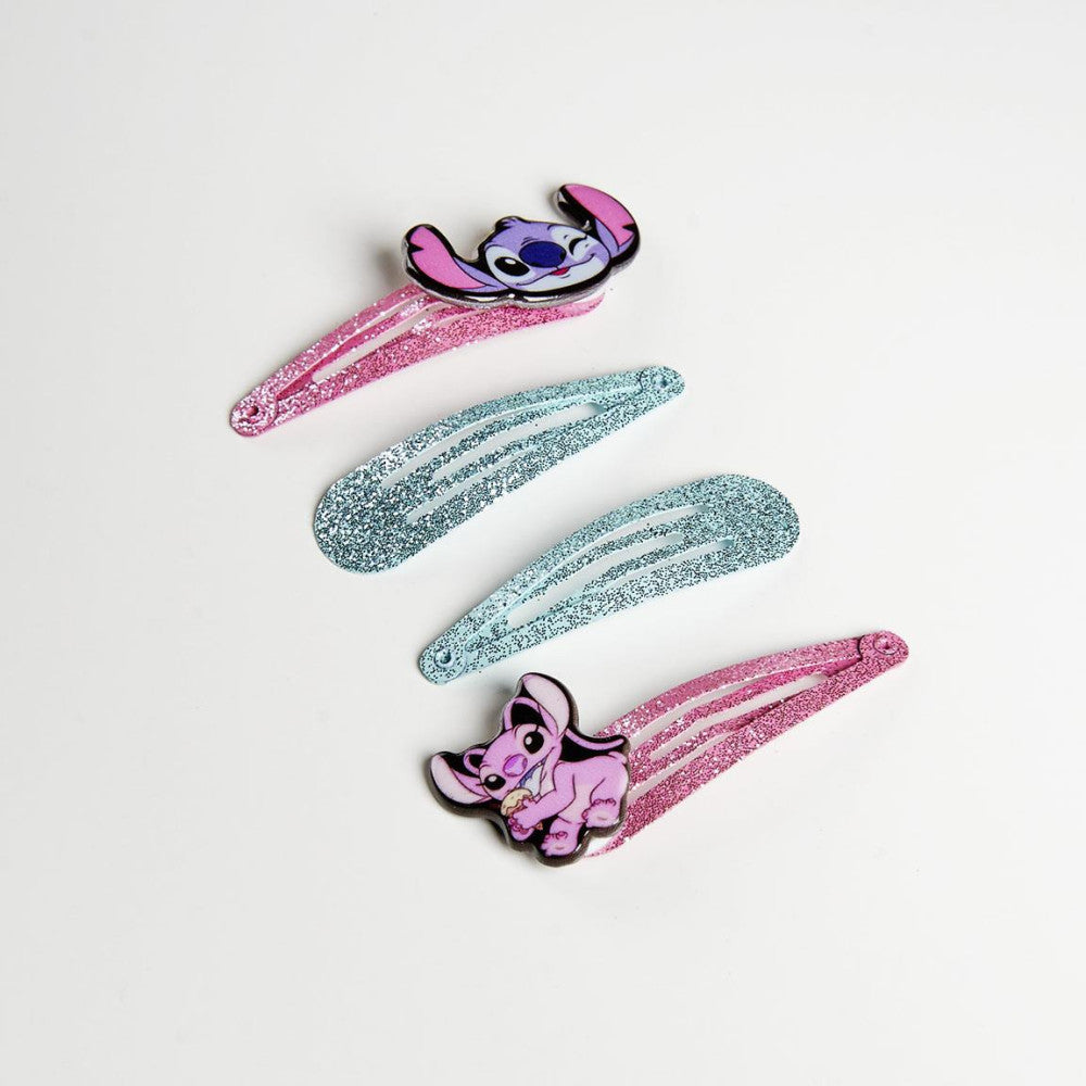 Disney Lilo un Stitch matu sprādžu komplekts, 4 daļas