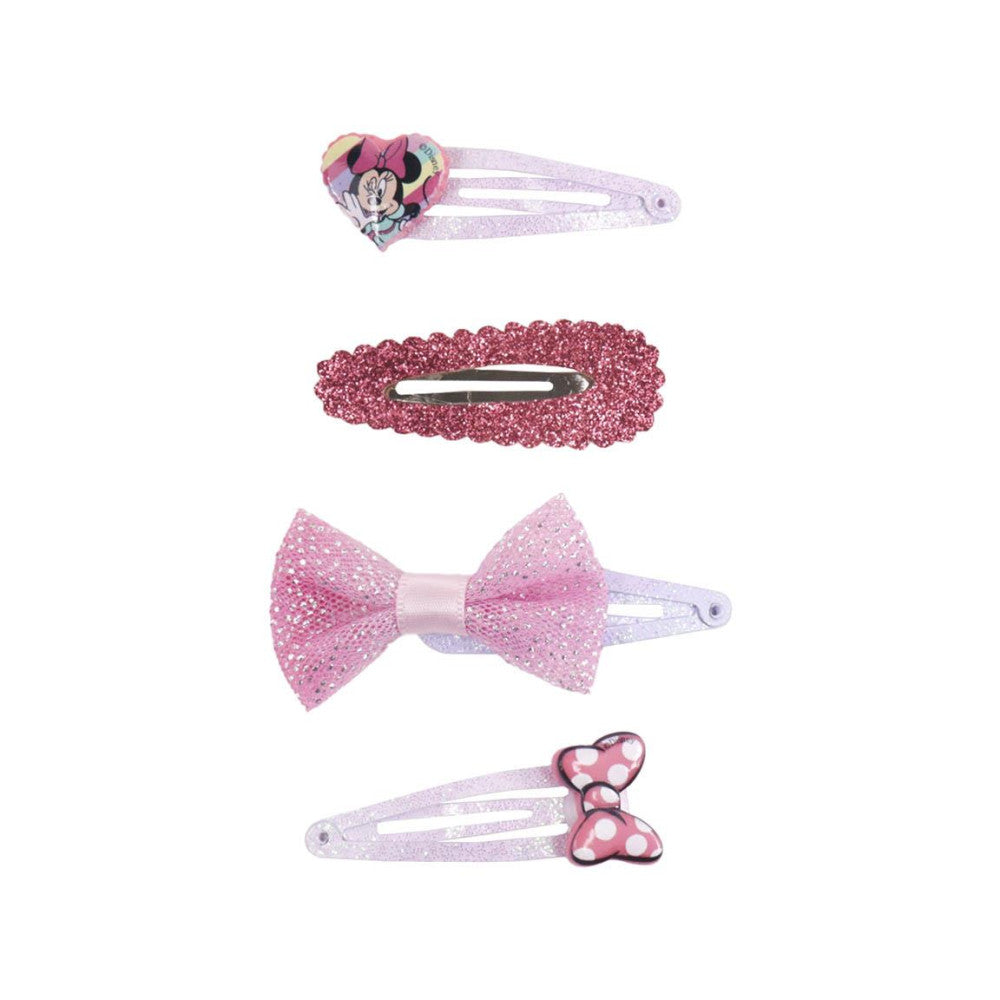 Disney Minnie matu sprādžu komplekts (4 gab.)