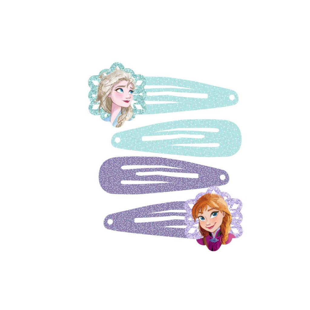 Disney Frozen sniegpārslu matu sprādžu komplekts (4 gab.)