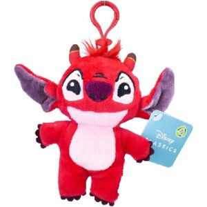 Disney Lilo un Stitch Leroy 2D plīša figūriņa ar pakaramo 14 cm