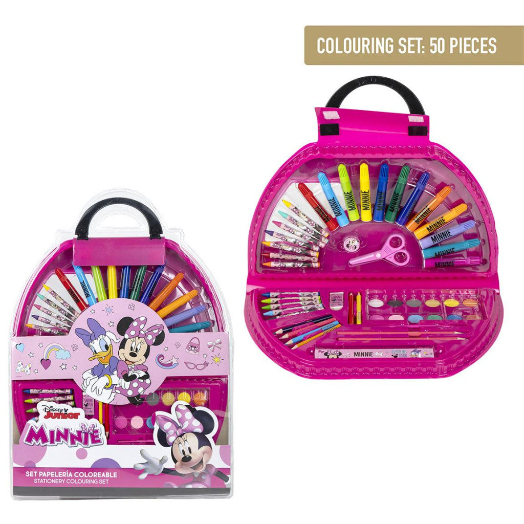 Disney Minnie Figaro 50 daļu kancelejas piederumu komplekts
