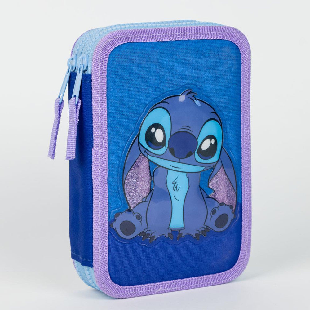 Disney Lilo un Stitch zīmuļu maciņš ar pildījumu, 2 līmeņi