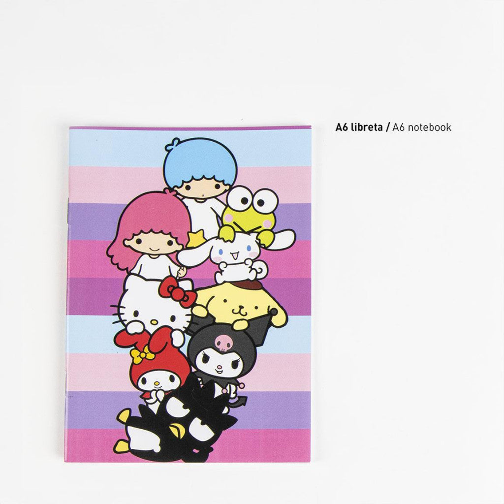 Hello Kitty Friends rozā rakstāmlietu komplekts