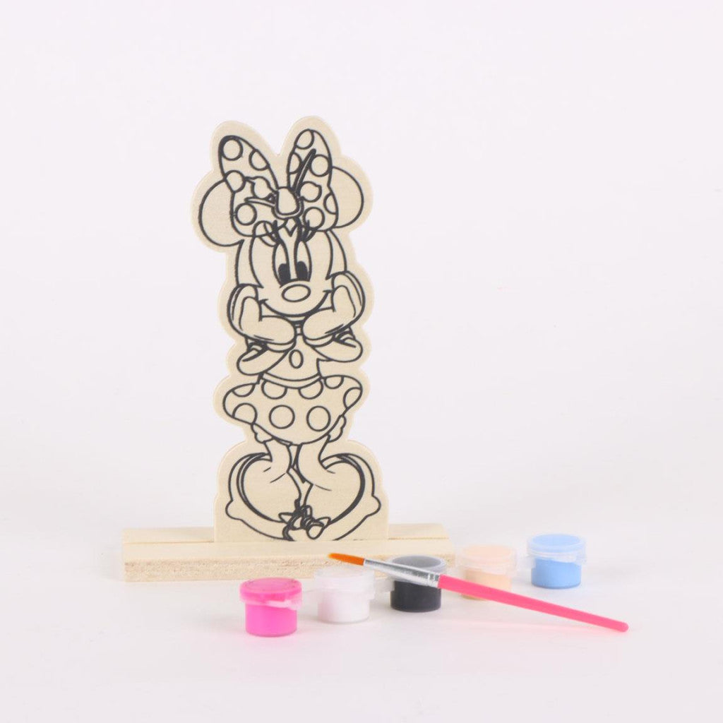 Disney Minnie Cutie krāsojama koka figūriņa