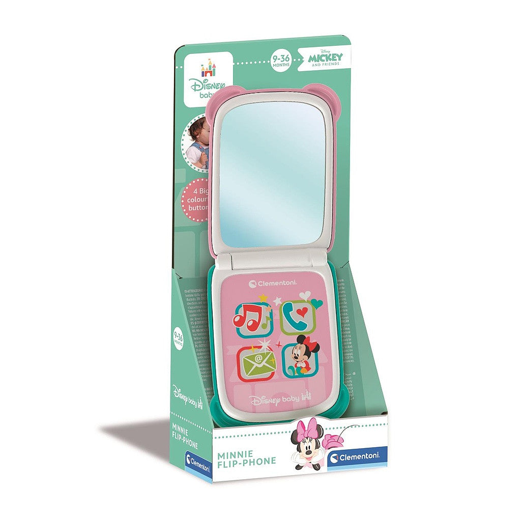 Disney Minnie Mirror interaktīvais atlokāmais tālrunis Clementoni