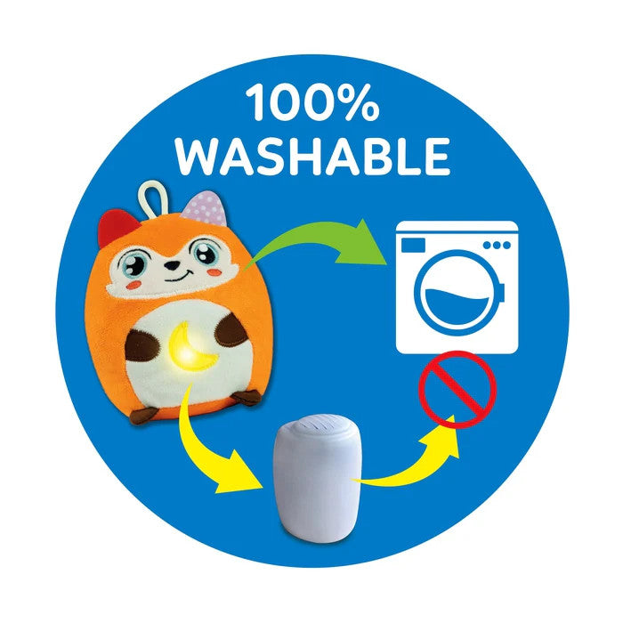 Fox Twinkle Twinkle naktslampiņa un rotaļlieta Clementoni