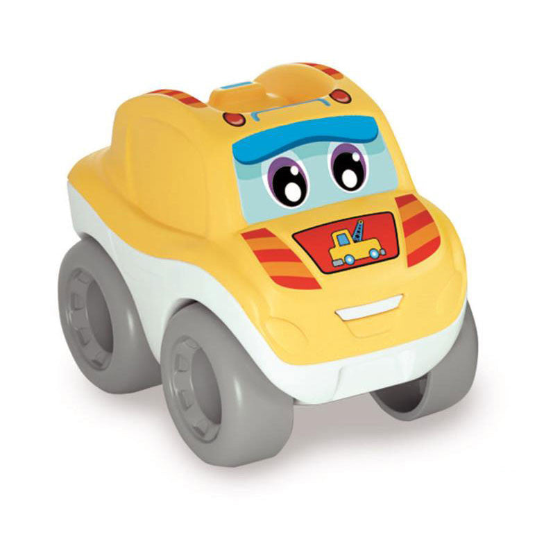 Dzeltens velkošs rotaļu auto Clementoni