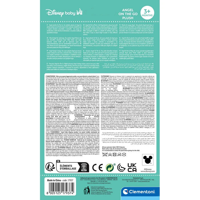 Disney Lilo un Stitch eņģeļa plīša rotaļlieta un zobu birste Clementoni