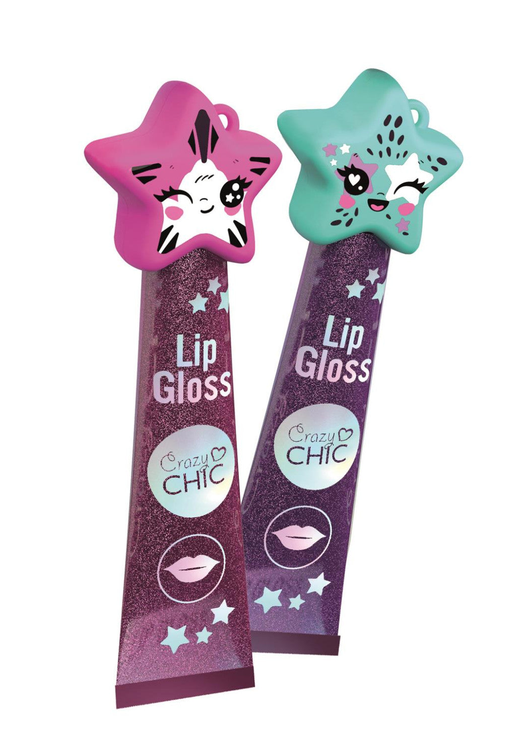 Crazy Chic Green Star Clementoni lūpu spīdums