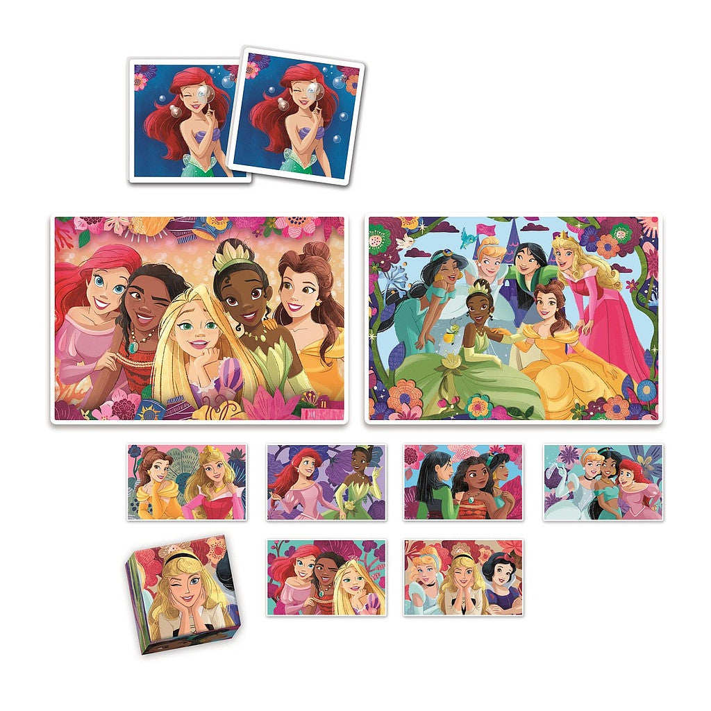 Disney Princess Bonding 4-in-1 spēļu kolekcija Clementoni