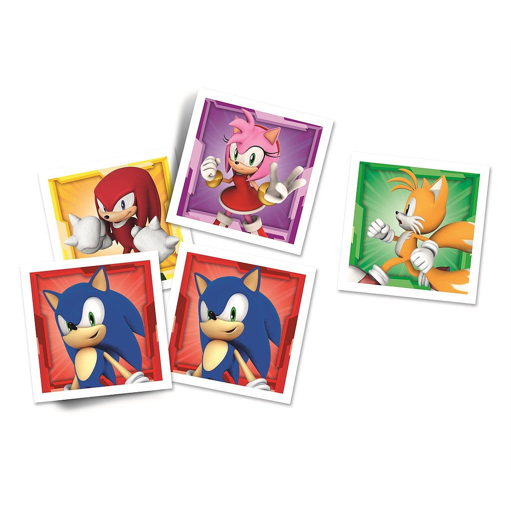 Sonic the Hedgehog varoņi 48 detaļu atmiņas spēle Clementoni