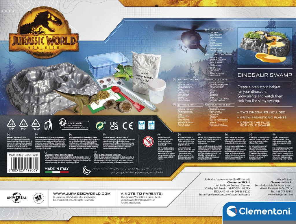 Jurassic World Dominion purva komplekts Clementoni