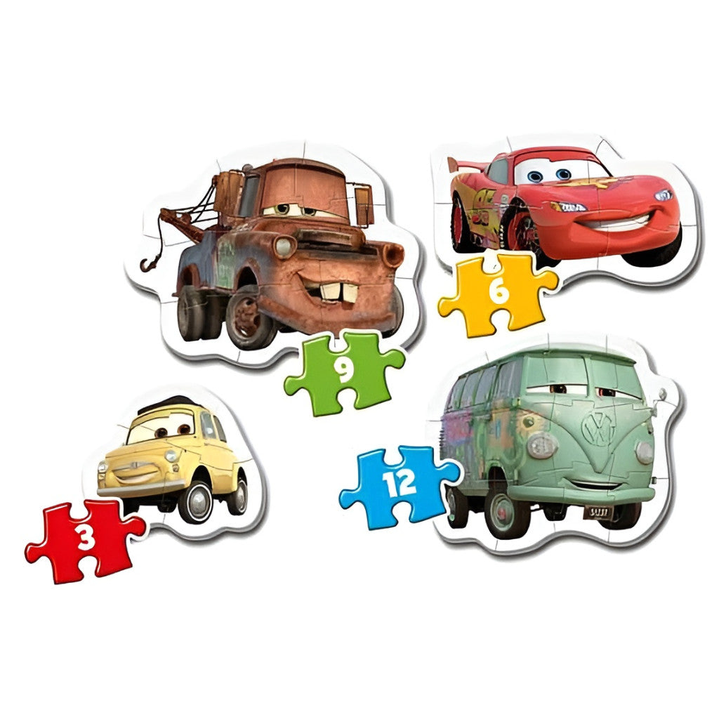 Disney Cars Mans pirmais mazuļa formas puzle Clementoni