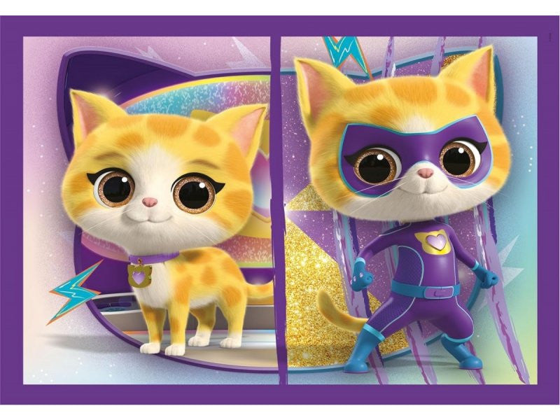 SuperKitties varonis 4 vienā mīklu Klementoni