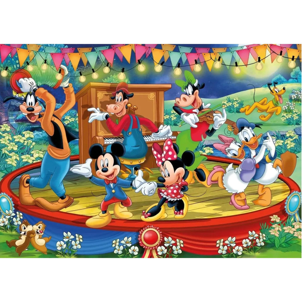 Disney Mikija orķestra 2x60 gabalu puzle Clementoni