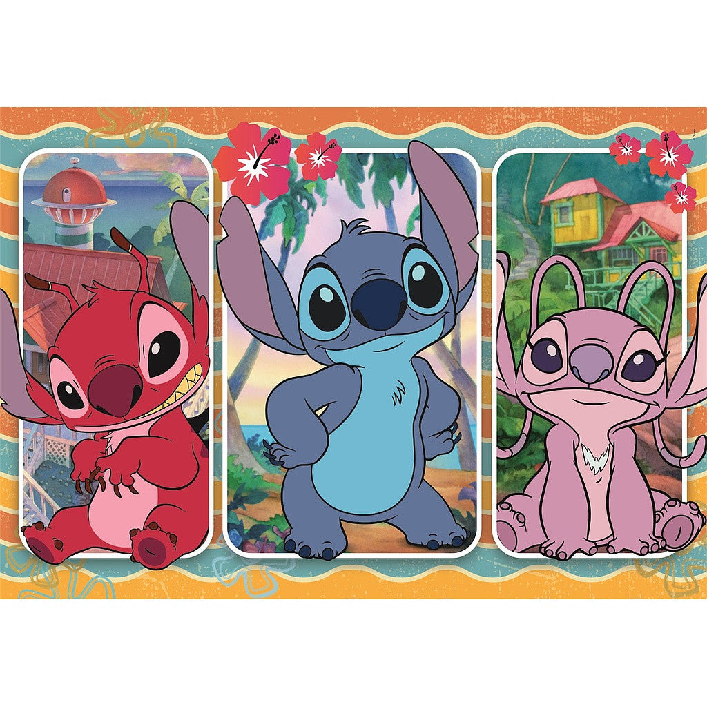 Disney Lilo un Stitch Evile 24 detaļu maksi puzle Clementoni