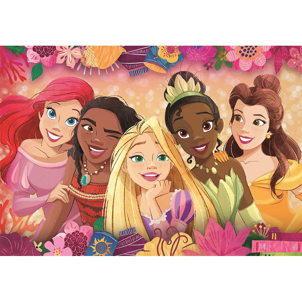 Disney princeses ziedu rāmja 24 daļu maksi puzle Clementoni