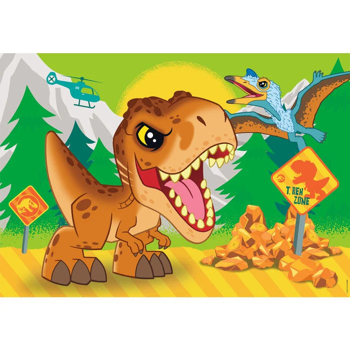 Dinozauru pētnieki 2x20 gabalu puzle Clementoni