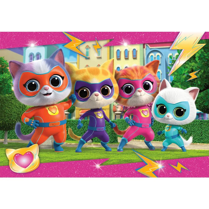 Clementoni puzle "Cat Power Super Kitties" 2x20 gab.