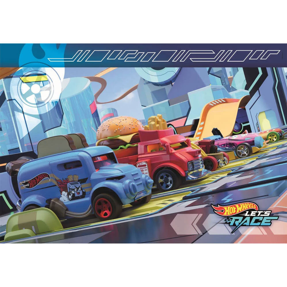 Hot Wheels Tērauda bumbiņas 2x60 db-os puzle Clementoni