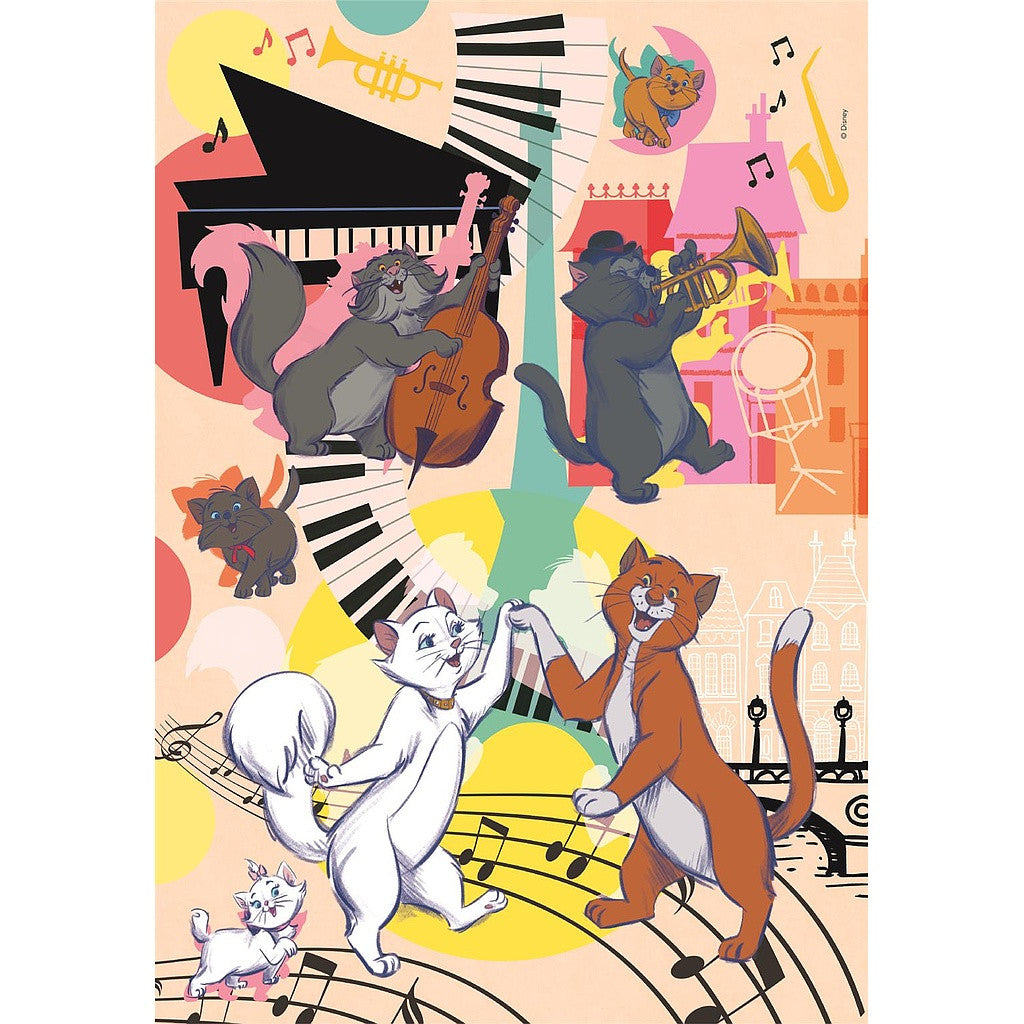 Disney Classics Aristocats 104 gabalu Clementoni puzle