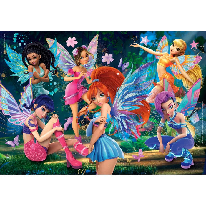 Winx Club Mistiskā 104 gabalu Clementoni puzle