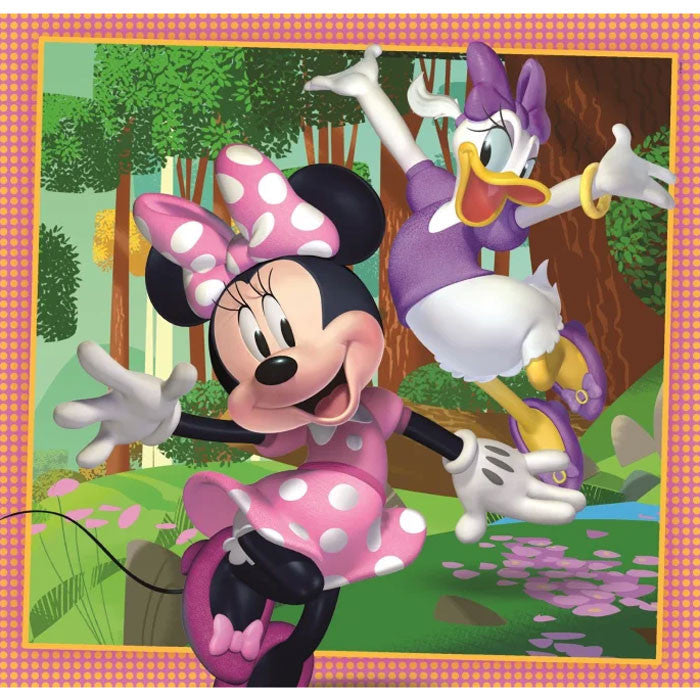 Disney Mikija kluba mājas 3x48 gab. puzle Clementoni