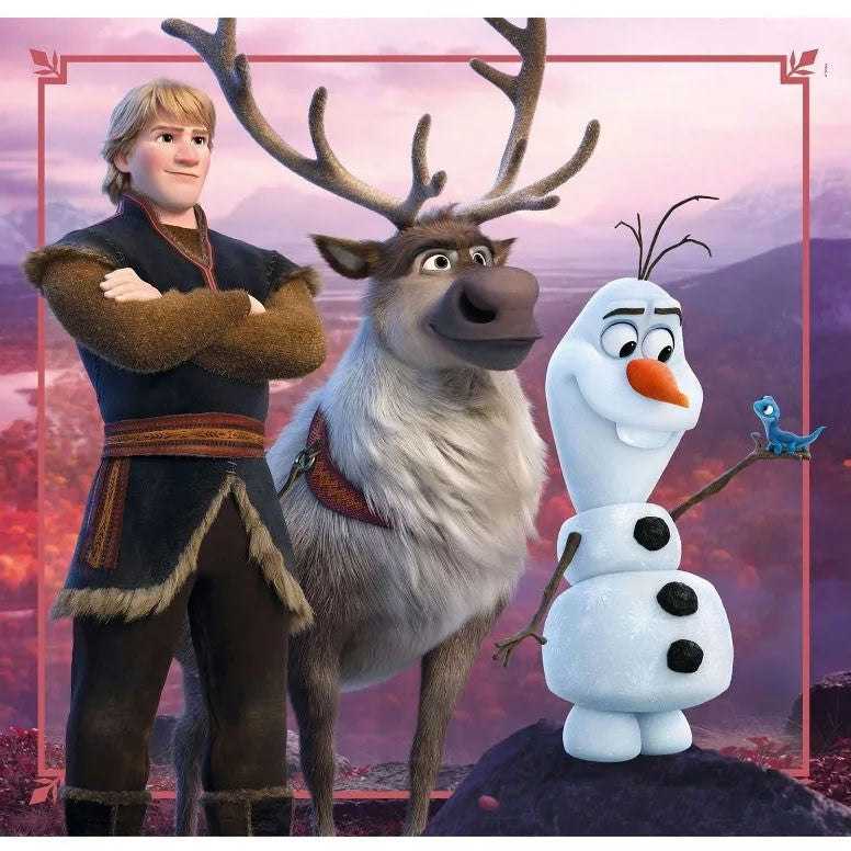 Disney Ledus sirds 3x48 gabalu puzle Clementoni