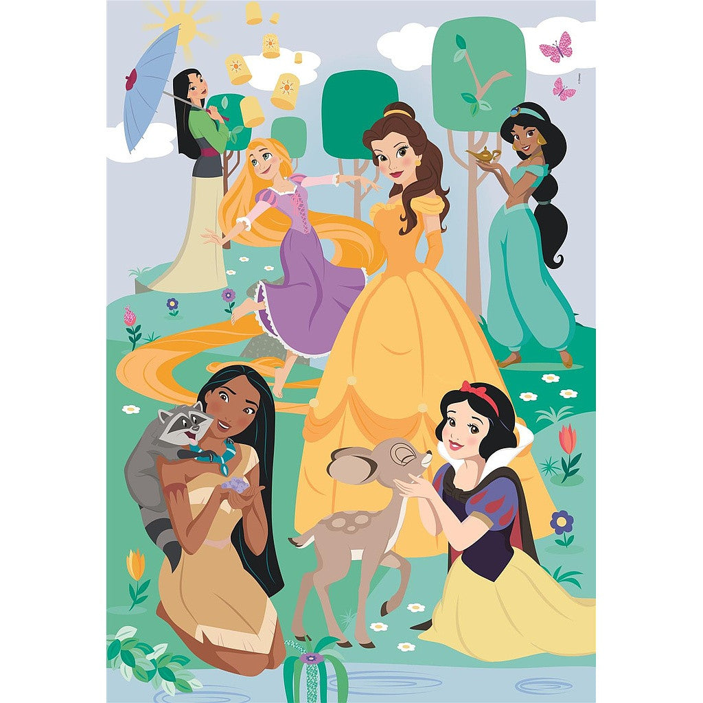 Disney Princess Animals 104 gabalu Clementoni puzle